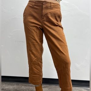 SOLD Cotton burnt orange pants